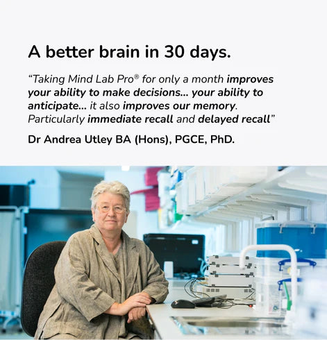 【Mind Lab Pro® Site】 Universal Nootropic™ Brain Booster Supplement for Focus, Memory, Clarity, Energy - 60 Capsules - Plant-Based, Naturally Sourced Memory Vitamins for Better Brain Health